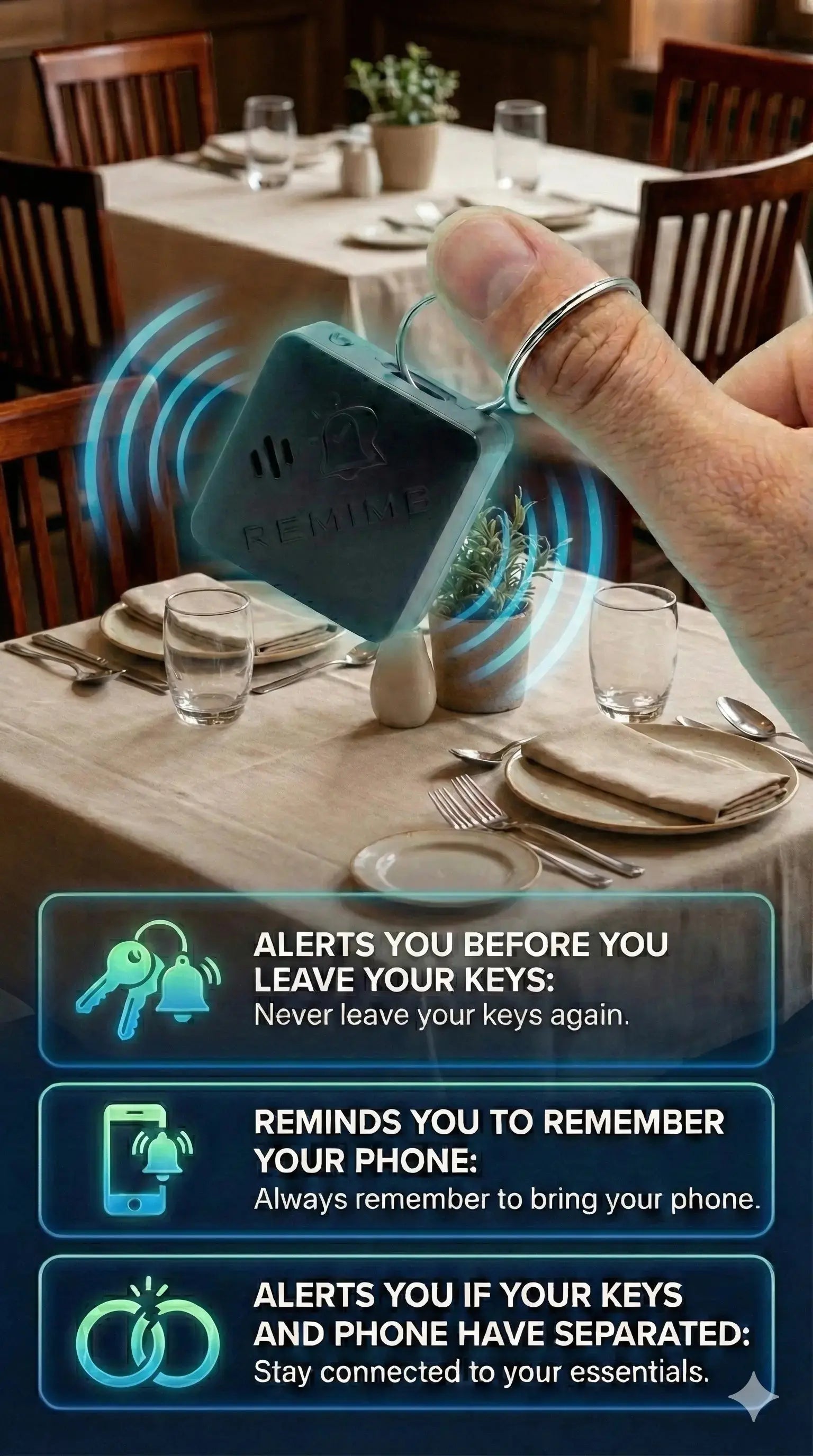 Remimb Smart Keyring Remimb