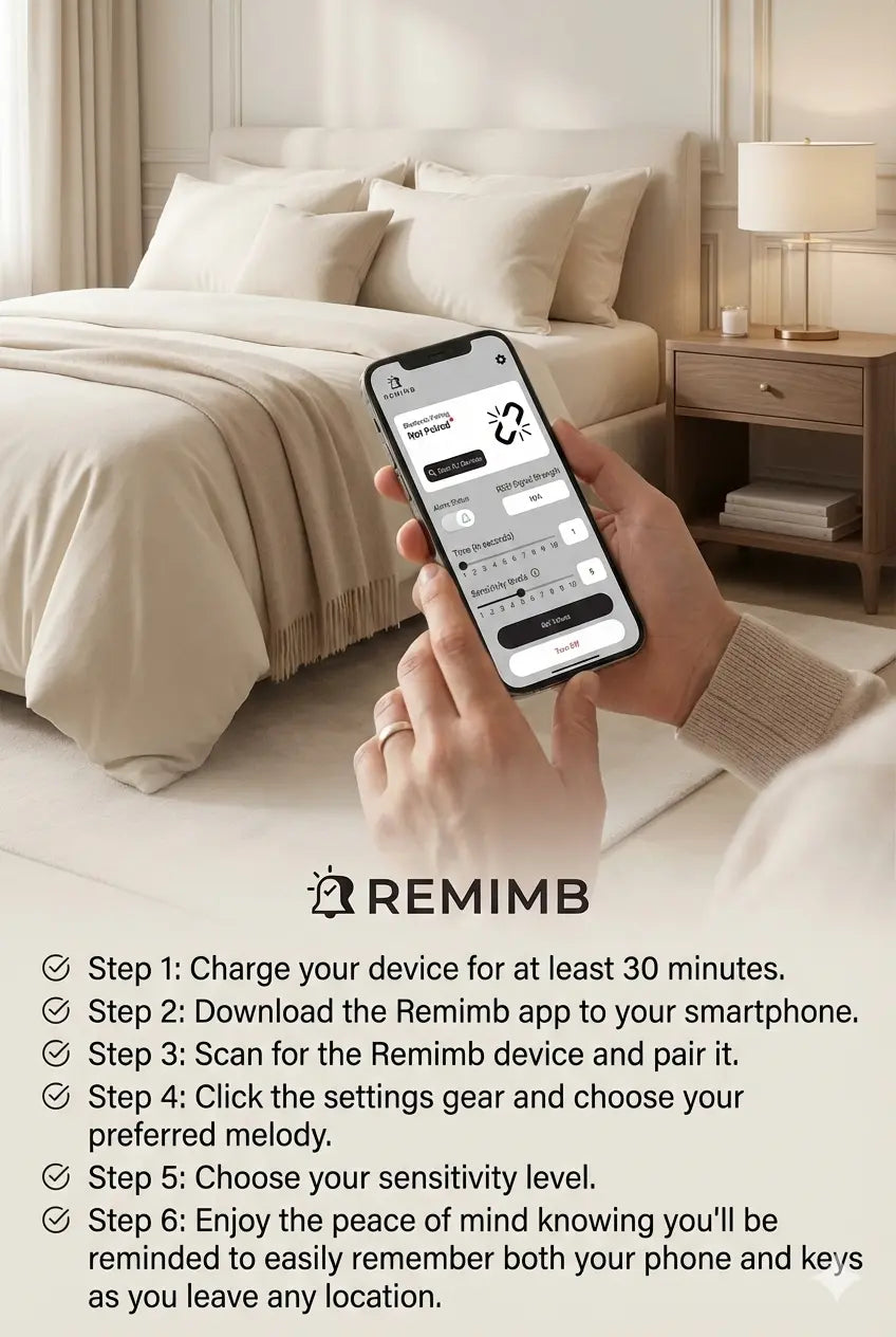 Remimb Smart Keyring Remimb